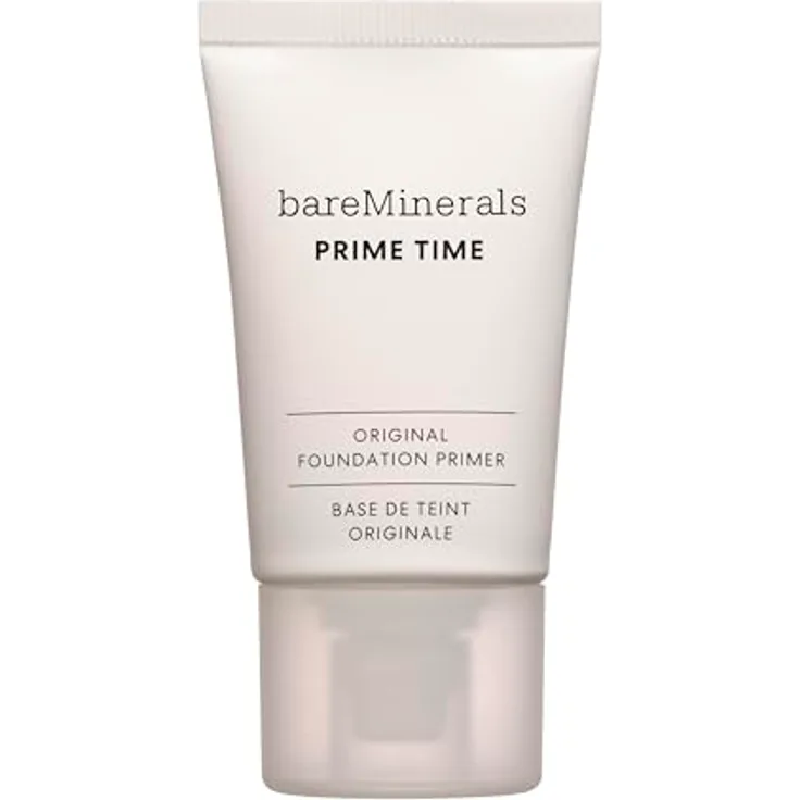 bareMinerals Prime Time Pore-Minimizing Foundation Primer, 15 ml mit samtiger Gel-Textur für minimierte Poren und natürlichen Filter-Effekt
