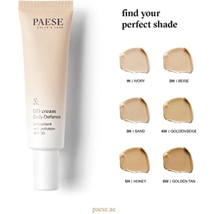 Paese DD Cream Daliy Defense SPF30 Creme, 2W Beige, 30 ml – Bild 3