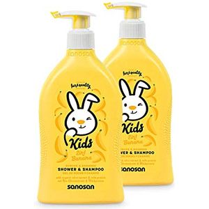 Bild für sanosan 2in1 Dusche & Shampoo Banane für Kinder