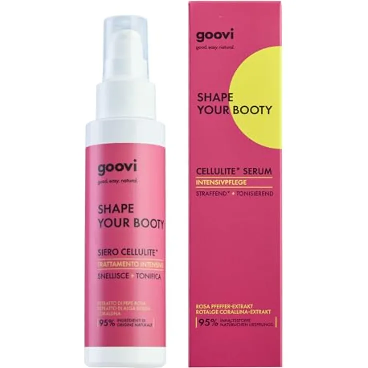 goovi Körperpflege Cellulite-Serum Lotion, straffende Behandlung gegen Cellulite, 100 ml 