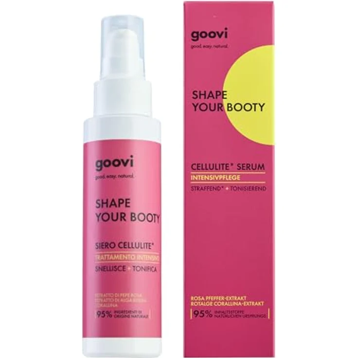 goovi Körperpflege Cellulite-Serum Lotion, straffende Behandlung gegen Cellulite, 100 ml  – Bild 1