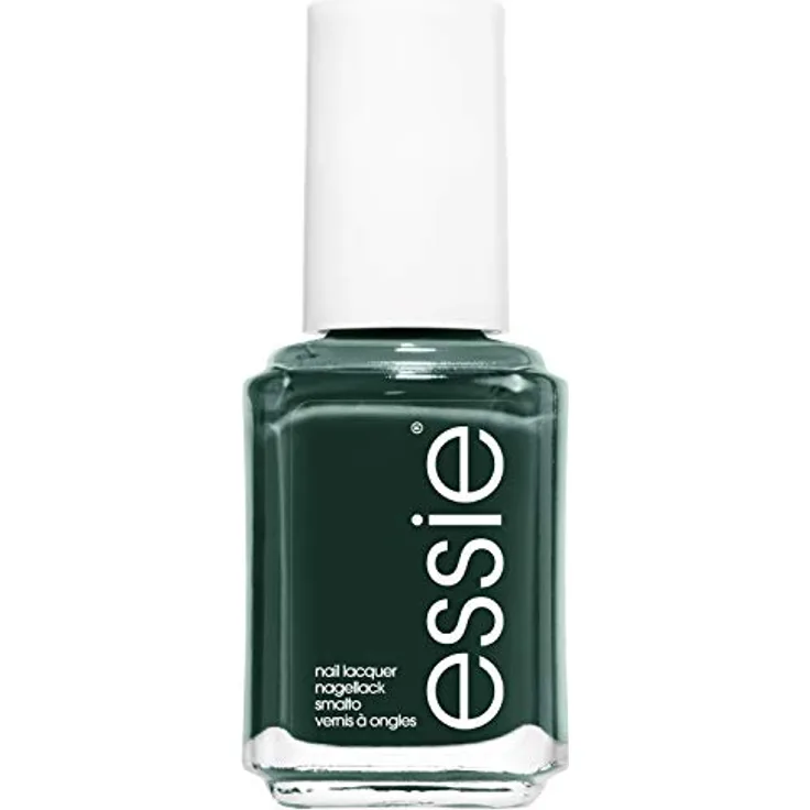 Essie Nagellack off tropic, Grüner Farblack mit Fächerpinsel, 13,5 ml