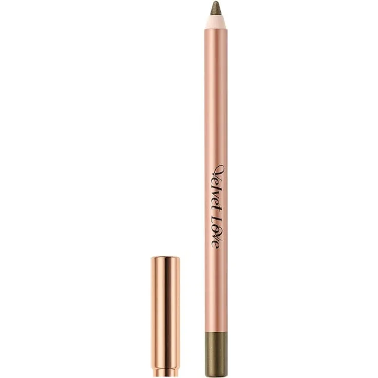 ZOEVA Velvet Love Eyeliner Pencil, Eyeliner 1,2 g in Metallic Khaki mit veganer, ultracremiger Textur