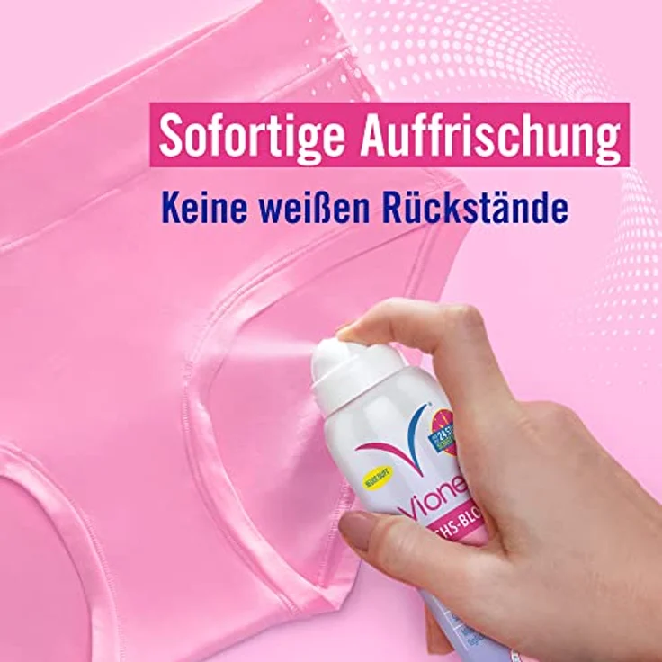 Vionell Intim Deo Geruchs-Block, 125ml, sanft für den Intimbereich, 24 Stunden Wirkung – Bild 4