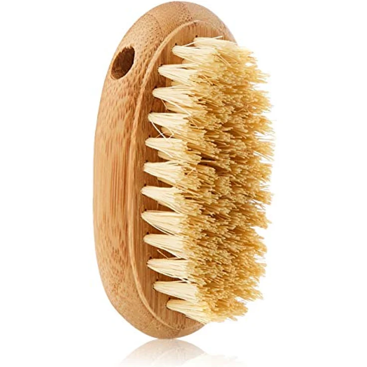 Davartis Holz Handmassagebürste - Nagelbürste mit Kokos-Borsten - vegan – Bild 2