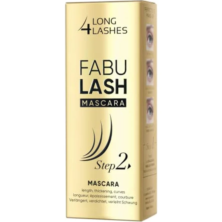 Long4Lashes FABULASH Mascara (Schwarz) 10 ml – Bild 2
