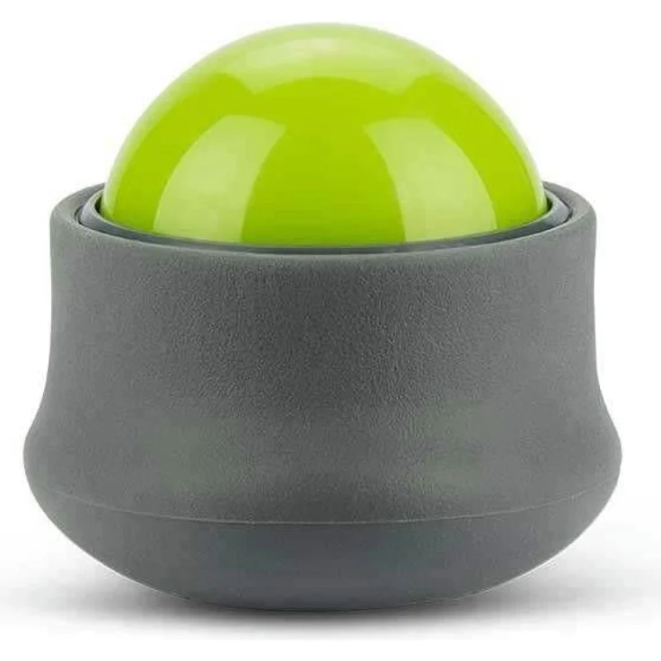 Trigger Point Handheld Massage Ball, ergonomisches Massagegerät zur gezielten Tiefengewebemassage, grün