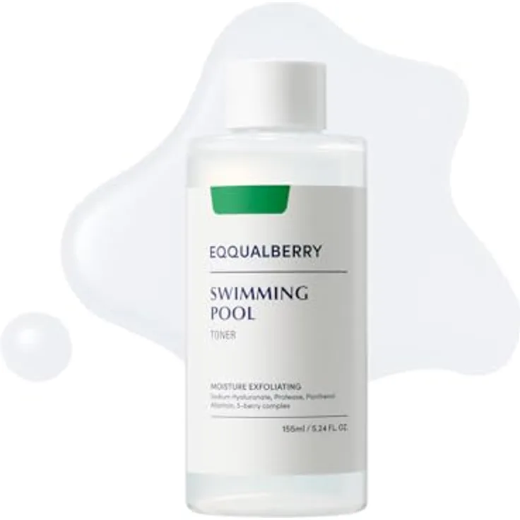 NoName Swimming Pool Toner, Gesichtsreinigung mit 8 Hyaluronsäuren, 155 ml, alkoholfrei, dermatologisch getestet, für alle Hauttypen