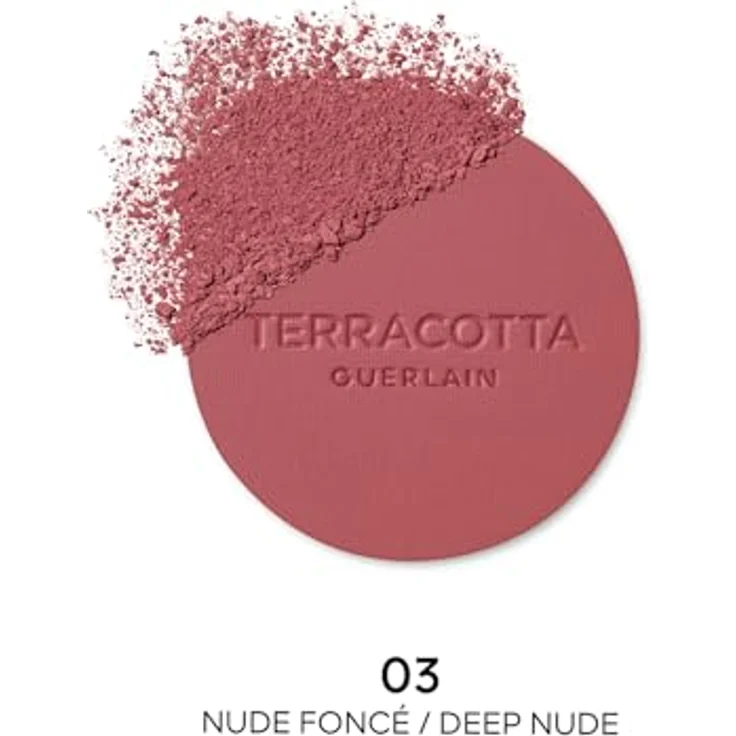 GUERLAIN Terracotta Blush Rouge für strahlende Haut, Farbton 03 Deep Nude, 5 g – Bild 4