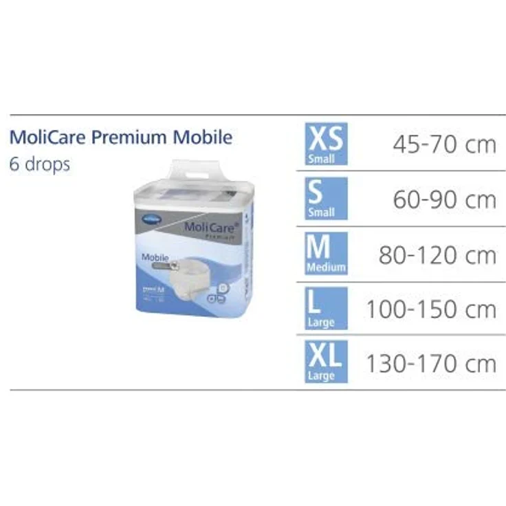 MoliCare Premium Mobile 6 Tropfen XL 14 Stück – Bild 5