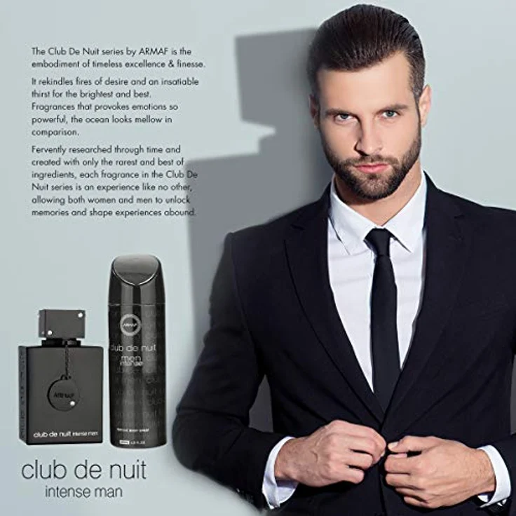 Armaf Club de Nuit Intense Man Set Eau de Toilette (EdT) 105 ml + Deodorant 200 ml – Bild 5