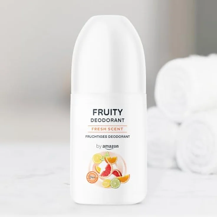 by Amazon Fruchtiger Deo Roll-On, 75 ml, 24 Stunden Geruchsschutz, vegane und dermatologisch getestete Formel – Bild 5