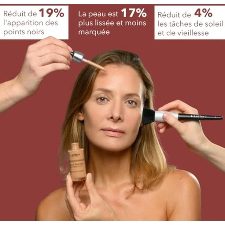 T. LeClerc Radiant Complexion Serum, Gesichtsserum mit Anti-Aging Wirkung für alle Hauttypen, 30 ml – Bild 2