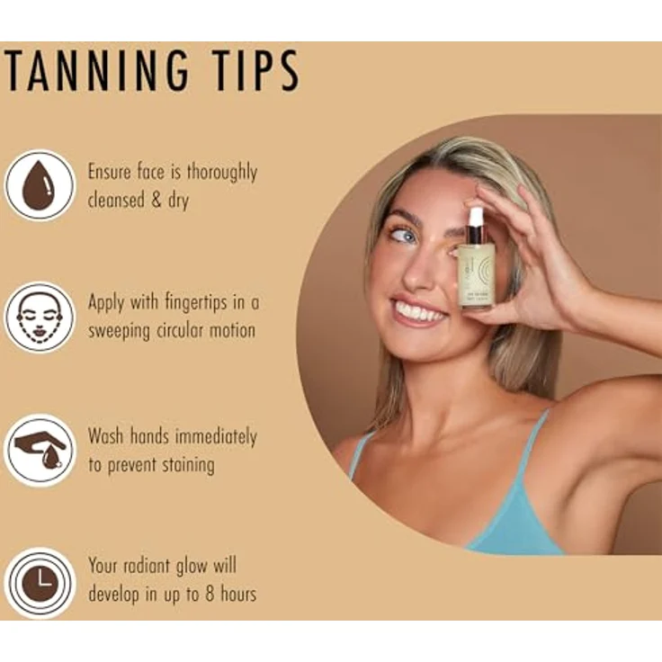 St Moriz Advanced Miracle Glow Gesichtsbräunungsserum, feuchtigkeitsspendendes Selbstbräuner-Gesichtsserum mit Q10 und Hyaluronsäure, für stufenweise Bräunung und strahlenden Glanz – Bild 5