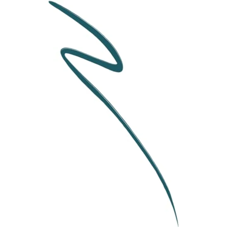Maybelline New York Hyper Precise Allday Liner 730, Eyeliner + Kajal mit 0,4 mm feiner Filzspitze, Emerald Green, 1 ml – Bild 3
