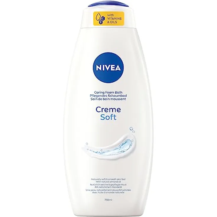 NIVEA Creme Soft Pflegebad Creme Soft Badeseife 750 ml