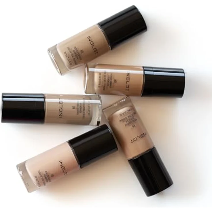 Inglot HD PERFECT COVERUP Foundation 30 ml, Nr. 72, hypoallergen, für jeden Hautton, mit HD-Pigmenten und weißem Trüffel-Extrakt – Bild 4