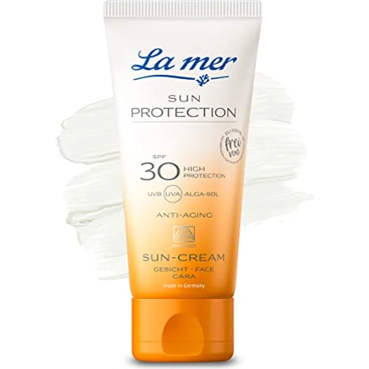 La mer Sun Protection Sun Cream LSF 30 - Sonnenschutz für das Gesicht mit Anti Aging Effekt - Feuchtigkeitsspendende Sonnencreme - Für alle Hauttypen - 50 ml – Bild 1