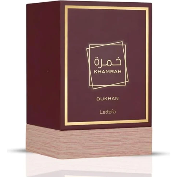 Lattafa Khamrah Dukhan, Eau de Parfum Spray 100 ml, Amber Spicy Gourmand Duft für Herren – Bild 3