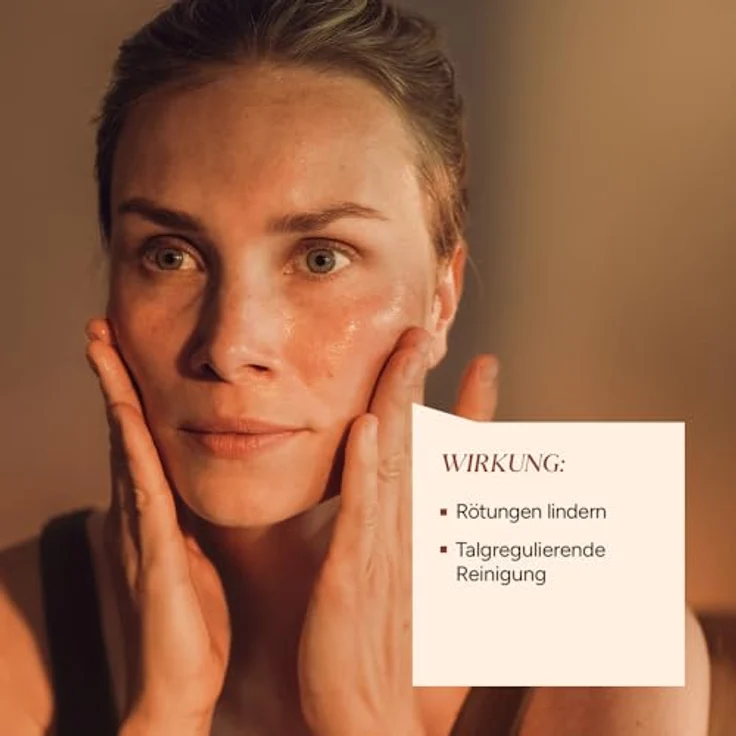 JUNGLÜCK Reinigungsgel Gesicht, Vegan Gel Cleanser für porentiefe Reinigung, schäumende Anti-Pickel Gesichtsreinigung ohne Austrocknen von Haut und Make-Up Entferner – Bild 5