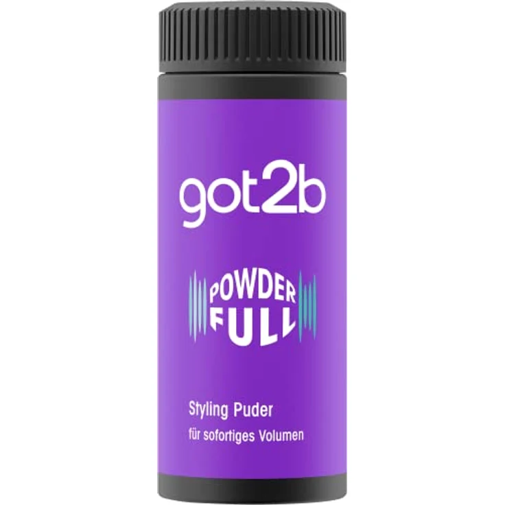 got2b Styling Puder Powderfull (10 g), Haarpuder verleiht sofortiges Volumen direkt am Ansatz, Volumenpuder mit leichter Formel für natürlich aussehenden Halt – Bild 2