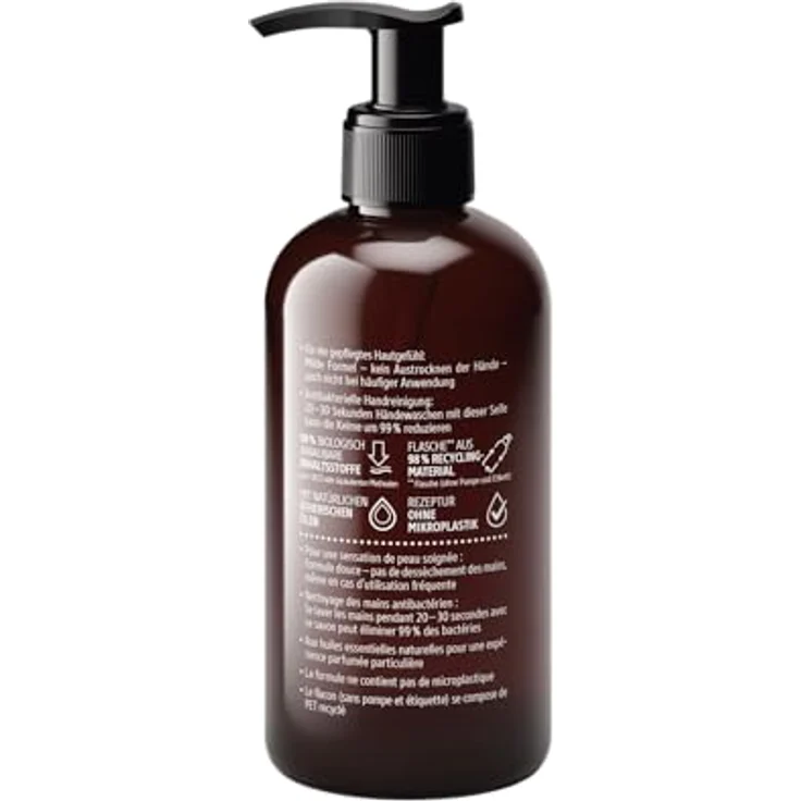 Kneipp Milde Aroma-Pflegeseife Zitrone, Lisea Cubeba,  antibakteriell, 250 ml – Bild 2