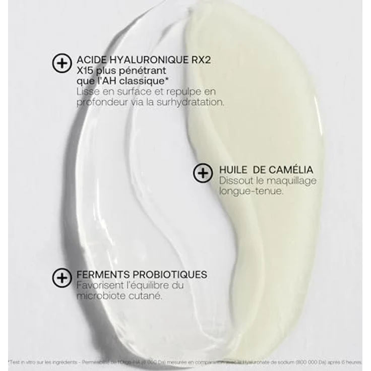 Rexaline Hyalux-Clean, Gesichtsreinigung Öl-Gel, 125 ml, sanfte Make-up-Entfernung mit Hyaluronsäure – Bild 4