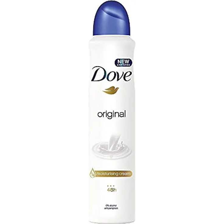 Dove Desodorante, 200 ml, 6er Pack, für langanhaltenden Schutz und Frische
