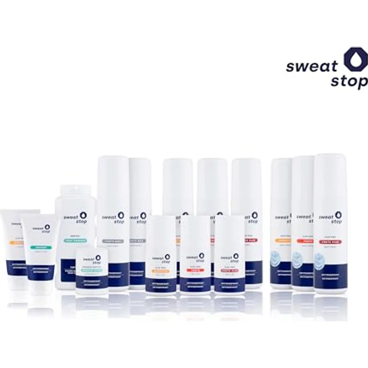 Sweat Stop SweatStop Aloe Vera Forte Antitranspirant Roll-On 50ml gegen starkes Schwitzen unter den Achseln | Deo Roller anti Schweiß & Achselschweiß | Starkes Antiperspirant für Sie & Ihn | 48-72h Sicherheit – Bild 4