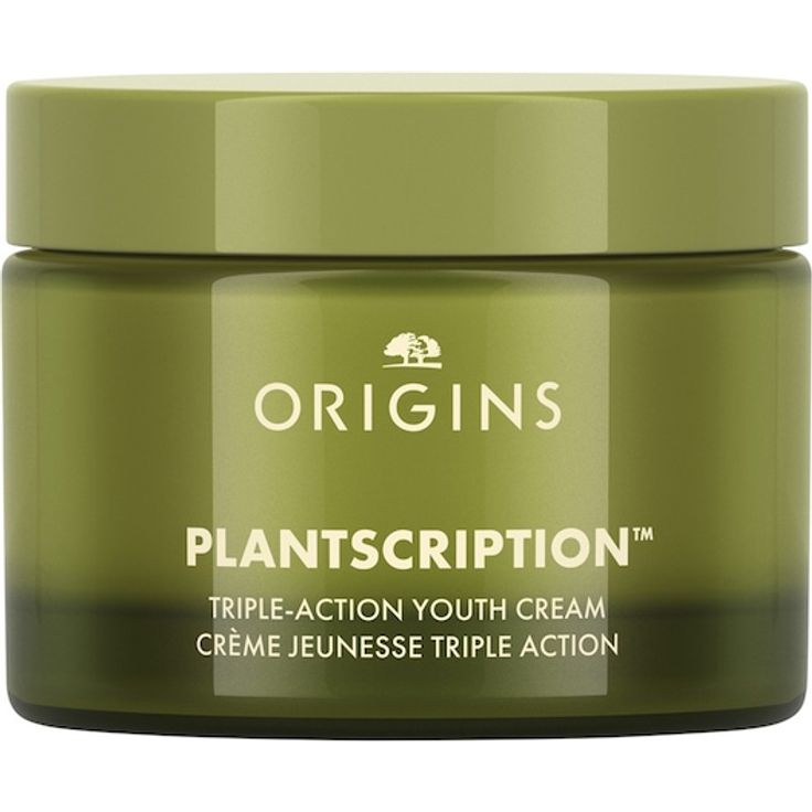 Origins Plantscription Triple Action Youth Cream, Gesichtscreme mit feuchtigkeitsspendender Wirkung, 50 ml