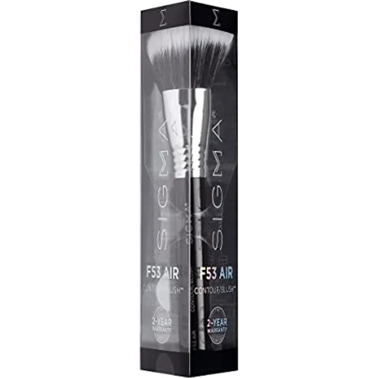 Sigma Beauty Complexion Air Brushes F53, Air Contour/Blush Brush mit Duo-Faser, weich abgewinkeltem Bürstenkopf – Bild 9