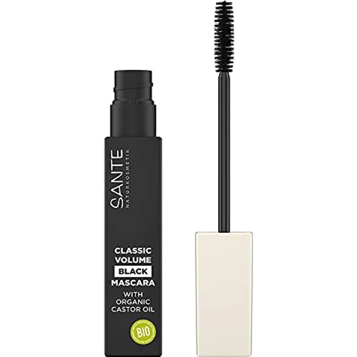 3 x SANTE Naturkosmetik Classic Volume Mascara 01 black Wimperntusche vegan je 8ml – Bild 2