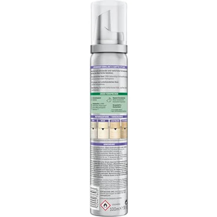 Guhl Schaum-Tönungsfestiger - Farbe 98 - Silberblond - Sanfter Halt, Volumen und Farbglanz - 100 ml – Bild 2