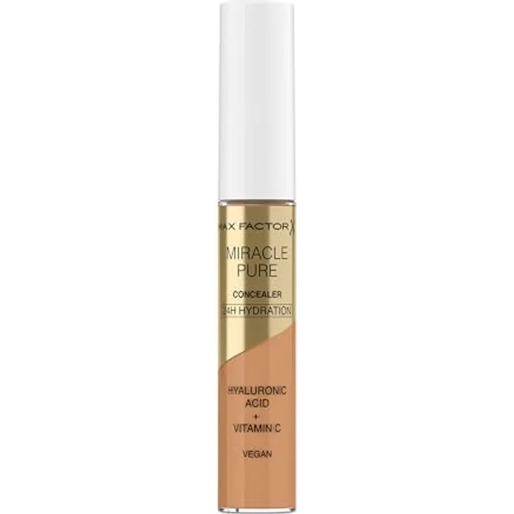 Max Factor Miracle Pure Skin, Flüssig-Korrektor mit feuchtigkeitsspendender Wirkung, Farbton 50, 7,8 ml