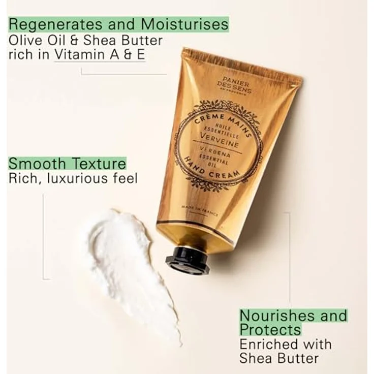 Panier des Sens 000 43 Handcreme mit ätherischem Öl der Verbene 75 ml – Bild 3