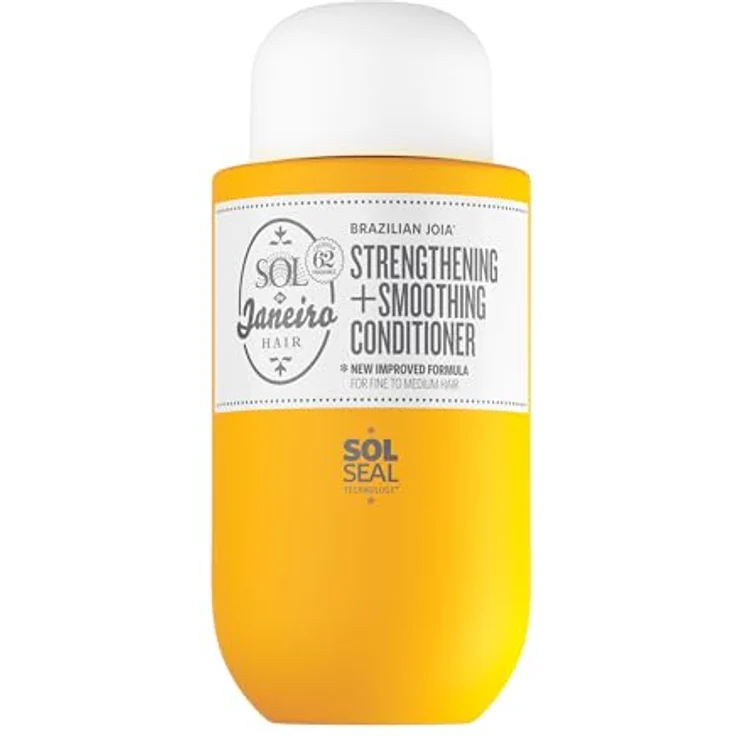 SOL DE JANEIRO Brazilian Joia Strengthening + Smoothing Conditioner 295 ml, tierversuchsfrei, Glättend, Stärkung, ohne Parfüm – Bild 1