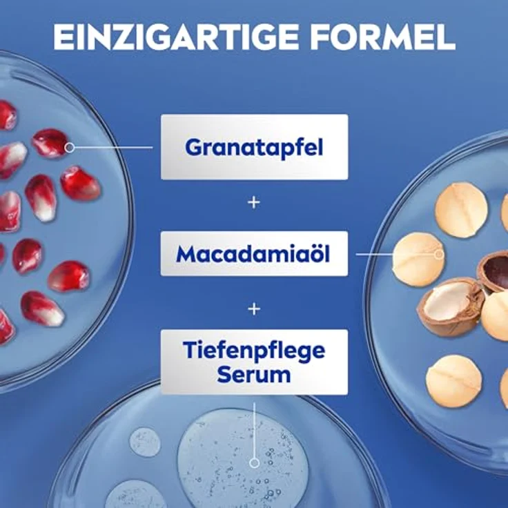 NIVEA Vital Body Lotion, nährende Körpercreme für reife Haut mit Granatapfel, Macadamiaöl & Tiefenpflege Serum, 250 ml, 72h intensive Feuchtigkeit – Bild 4