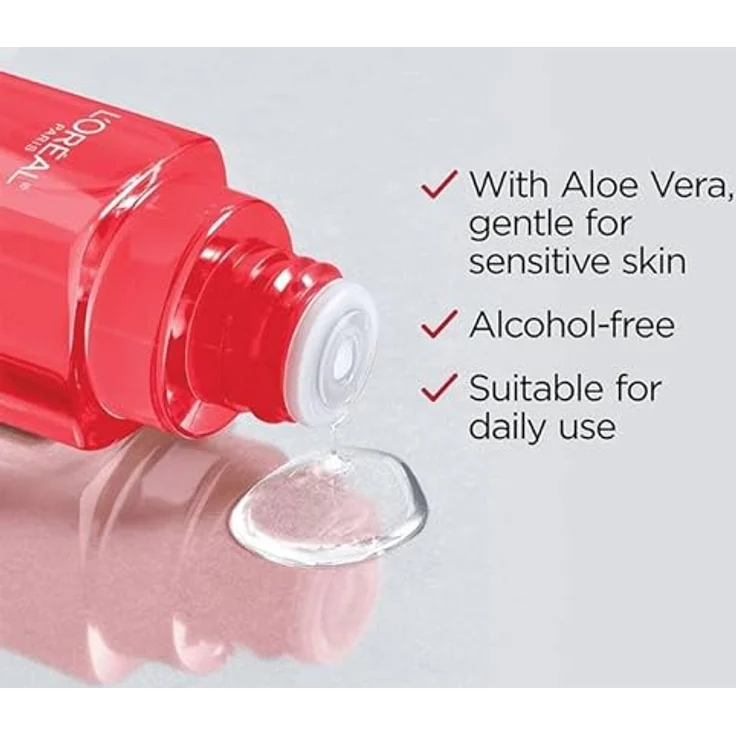L’Oréal Paris Revitalift Glycolic Peeling Toner, Gesichtsreinigungstonikum mit sanfter Hautverfeinerung, 180 ml – Bild 3