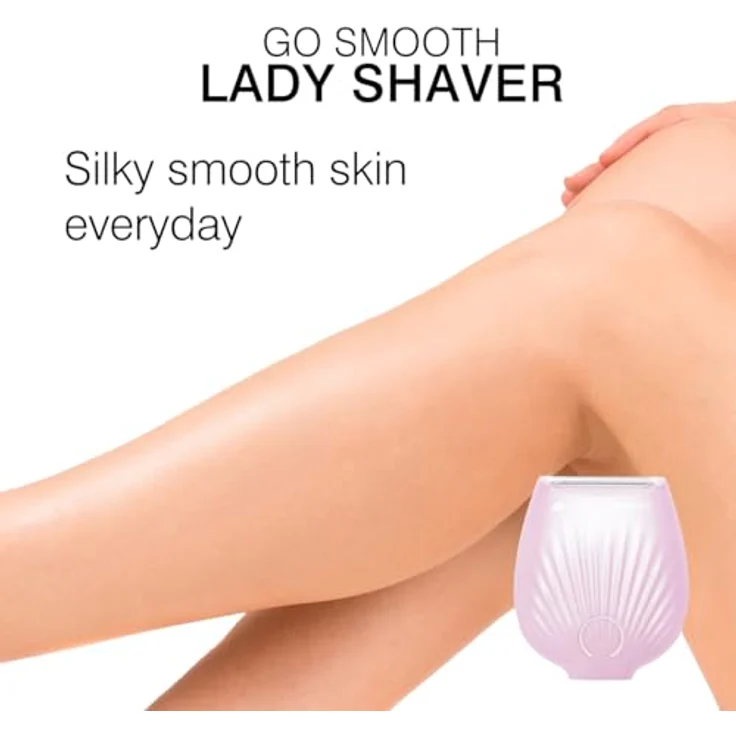 Rio Go Smooth, Damenrasierer für nasses und trockenes Haarentfernen, kompakt und leicht, inklusive Reisetasche, unter Wasser abwaschbar, 90 Minuten Laufzeit – Bild 9