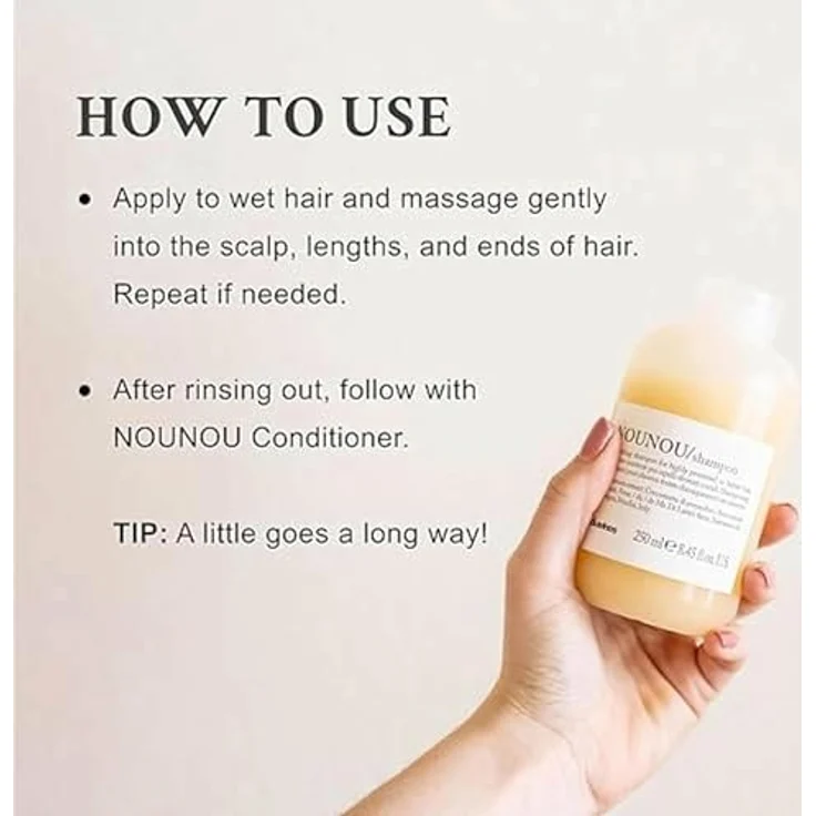 Davines Nounou Nourishing Shampoo 250 ml – Bild 5