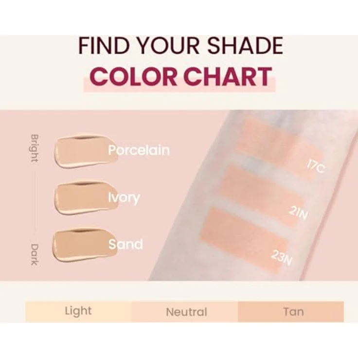 TIRTIR Mask Fit All Cover Cushion, mattierendes Make-up im Schwämmchen, Farbton 23N Sand, 18 g, hervorragende Abdeckung und langanhaltende Feuchtigkeitsversorgung – Bild 6