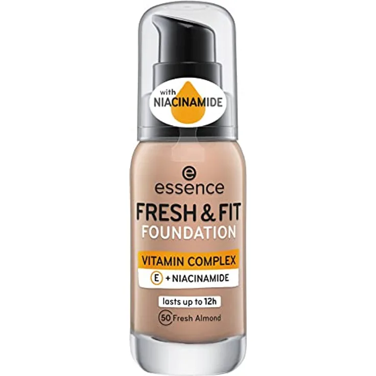 Essence Fresh & Fit Vitamin Complex Foundation 30 ml fresh almond