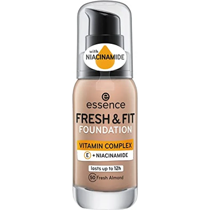 Essence Fresh & Fit Vitamin Complex Foundation 30 ml fresh almond – Bild 1
