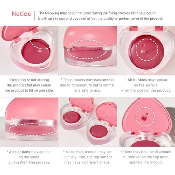 Dasique Souffle Color Pot, multifunktionelles Make-up für Gesicht und Lippen, Farbton 12 Apple Tarte, 6.5 g – Bild 8