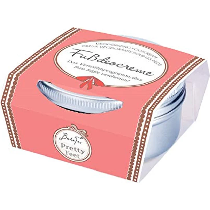 Badefee Fußdeocreme Grapefruit, 50 ml, erfrischendes Fußdeodorant mit Grapefruit-Duft – Bild 1