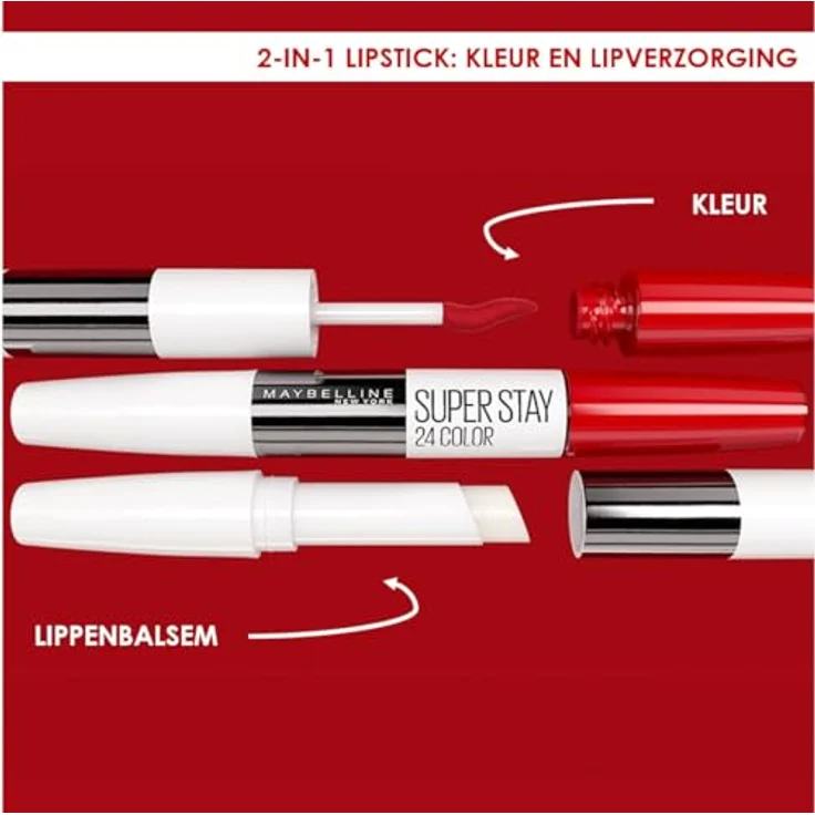 Maybelline Superstay 24H Color Lippenstift, 5 g in Soft Taupe - langanhaltende, kussechte Farbe mit intensiver Pflege – Bild 8