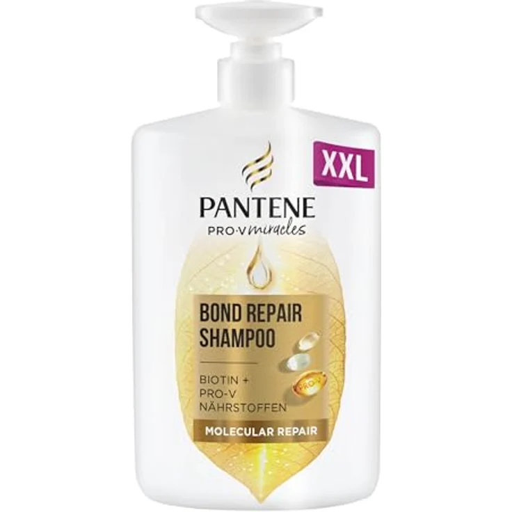 Pantene Pro-V Bond Repair, stärkendes Shampoo für beschädigtes Haar mit Biotin, 1000 ml – Bild 1