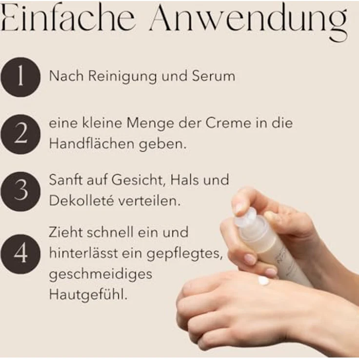 Mellow Noir Pflege Gesichtspflege Facial Moisturiser 50 ml Tagespflege für Damen und Herren – Bild 4