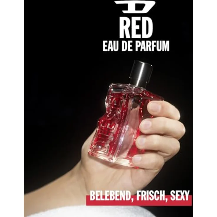 Diesel D by Red Parfüm | Eau de Parfum für Herren | Langanhaltend | Feurig frischer Duft | 50 ml – Bild 2