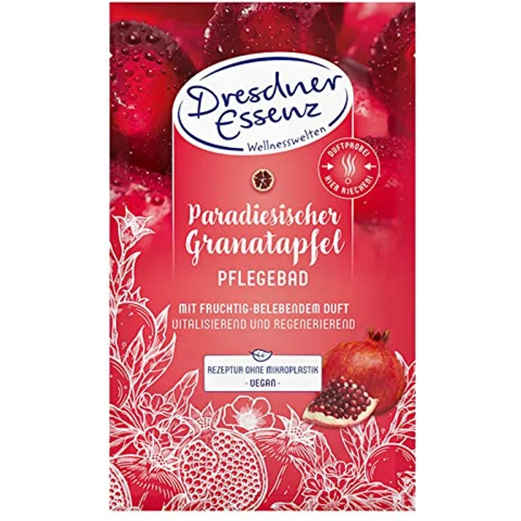 Dresdner Essenz Pflegebad Paradiesischer Granatapfel Badesalz & Badebomben 60 g - Preisvergleich – Bild 2